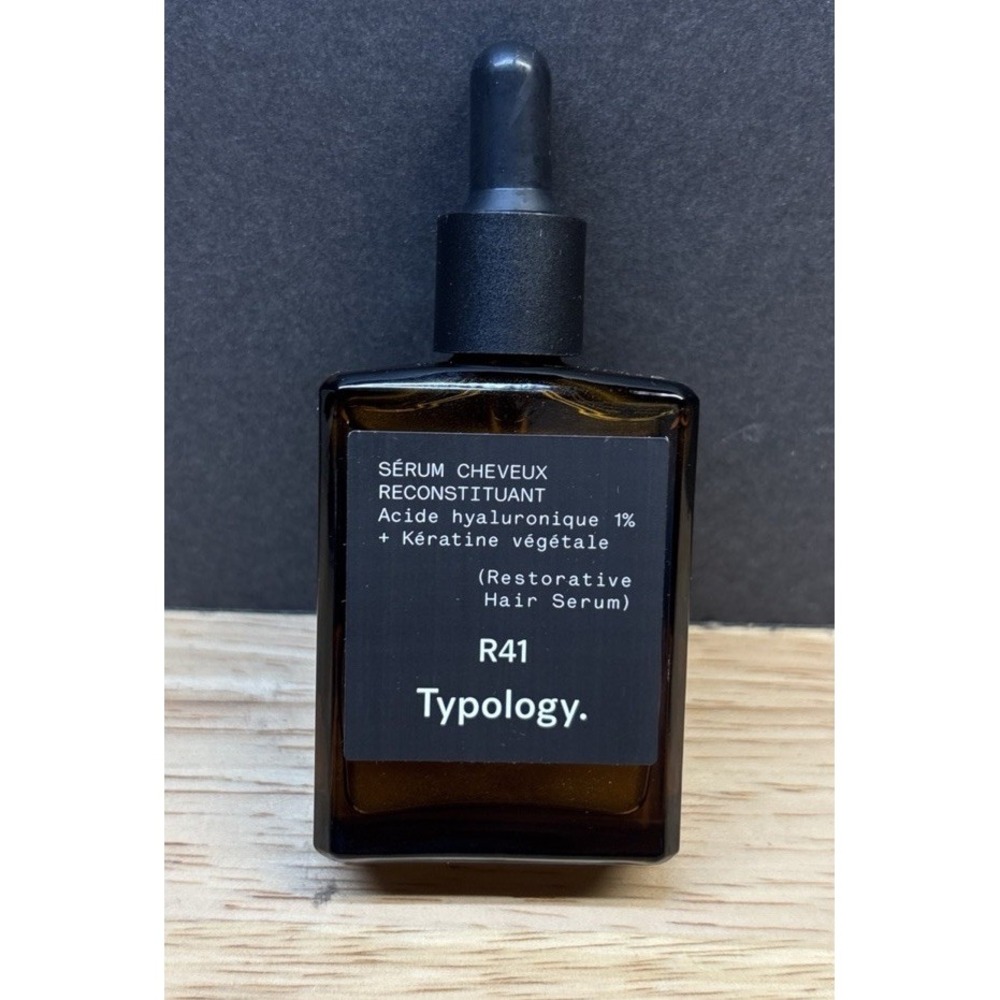 Typology Restorative Hair Serum R41 1% Hyaluronic Acid + Plant Keratin 1 fl oz